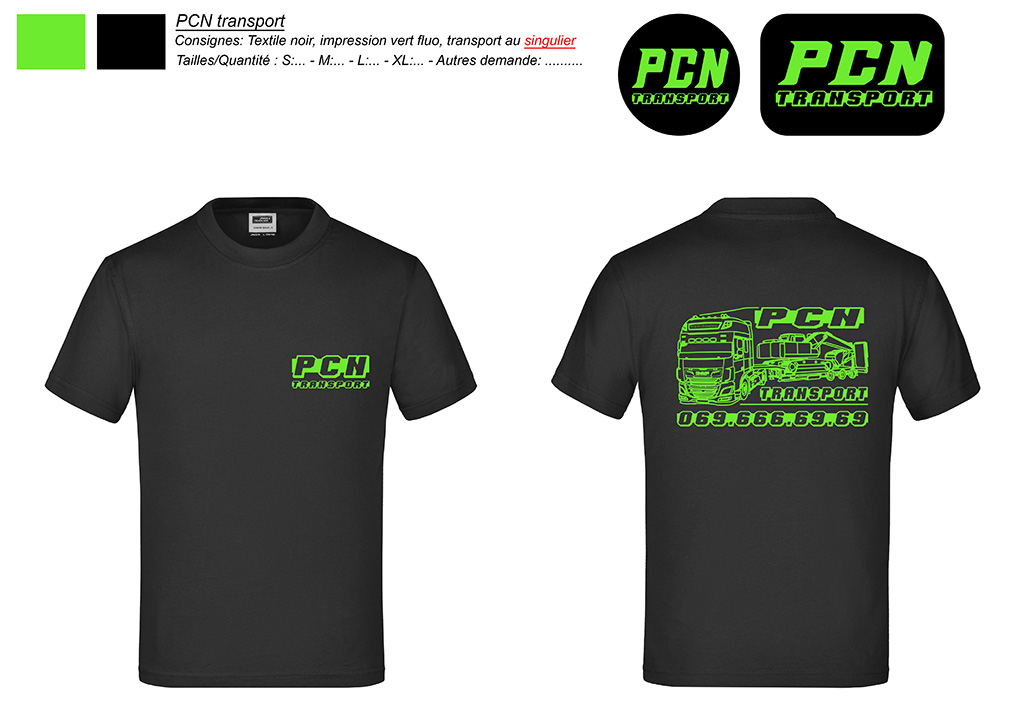 image de Création & Personnalisation Textile – PCN Transport