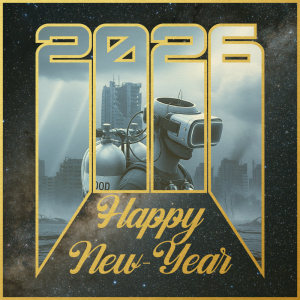 Création affiche nouvelle année